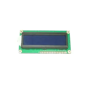 バックライト付き16x2キャラクターモノクロLCD1602ディスプレイモジュール