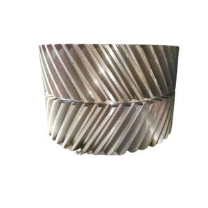 Engranaje de espiga de fundición de acero de aleación de módulo grande resistente personalizado no estándar - Product Image 1