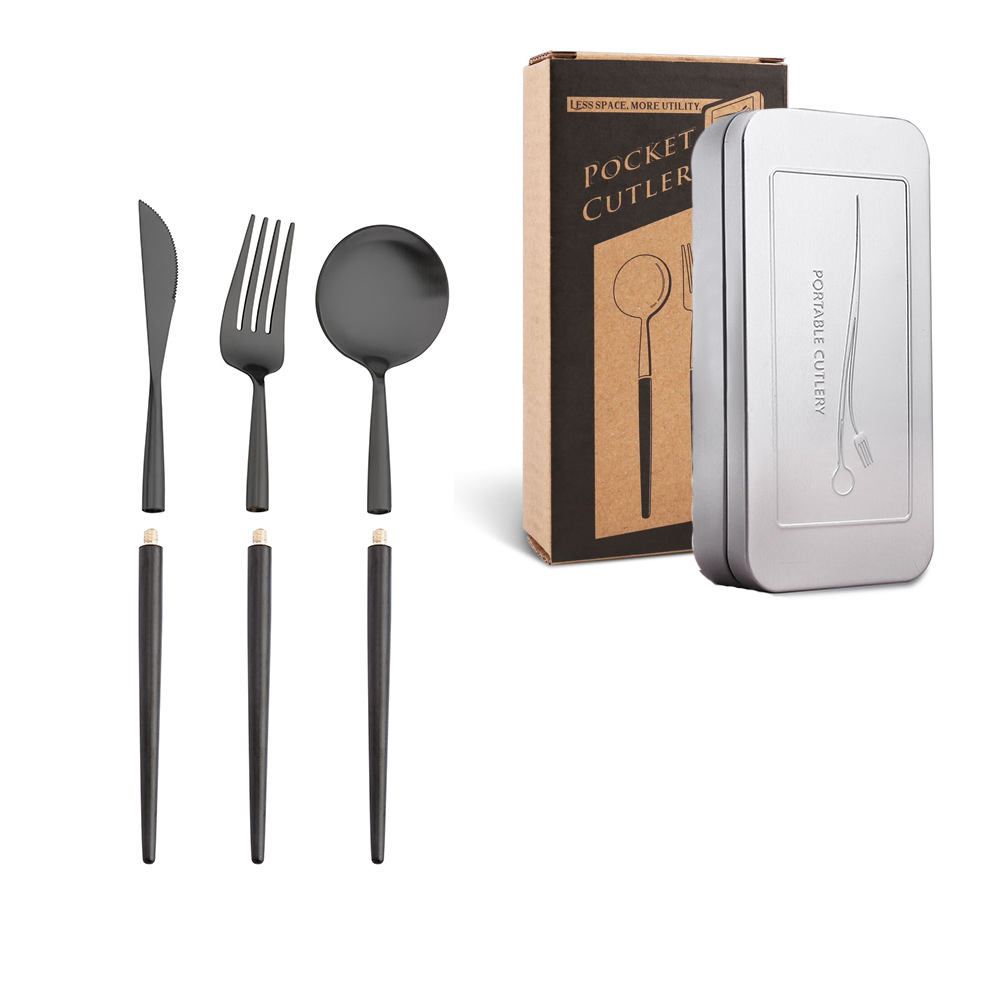 Knife/fork/spoon_black