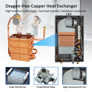 Vente en gros de <span class=keywords><strong>chauffe</strong></span>-<span class=keywords><strong>eau</strong></span> électrique à échappement forcé à température constante 13L 16L pour le gaz naturel/gaz liquéfié à usage domestique - Product Image 3