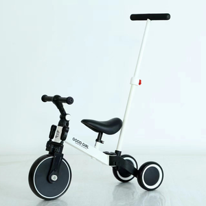 Tricycle multifonctionnel 3-en-1 en acier durable pour bébés et tout-petits, avec barre de poussée, pour enfants de 1 à 5 ans - Vente en gros directe usine - Product Image 2