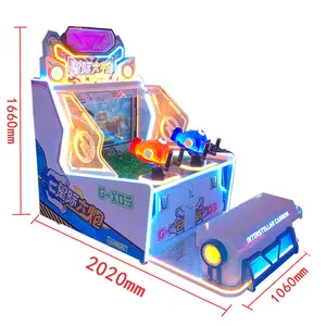 Banana Land High Quality Coin Operated Kids Arcade Game Machine Water Shooting Video Game Machine For Indoor Game Center