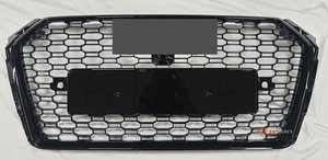 กระจังหน้ารถยนต์ RS4 ลายรังผึ้งสีดำ สำหรับ Audi <span class=keywords><strong>A4</strong></span> รุ่นปี 2016 2017 <span class=keywords><strong>2018</strong></span> - Product Image 3
