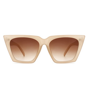 Flarebit - Occhiali da Sole da Donna Stile Retrò Oversize a Occhio di Gatto, Montatura Quadrata alla Moda - Product Image 2