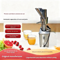 Extracteur de jus commercial tout inox 2000W pour fruits et légumes, moteur 1200W/1500W, machine à extraire le gingembre, haute performance 110V/220V/380V