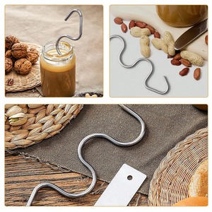1 ensemble de mélangeurs à beurre de cacahuète en acier inoxydable, matériel de qualité alimentaire, mélangeur à sauce au beurre, un outil de cuisine pratique - Product Image 5