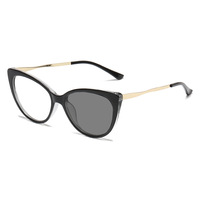 Nuevas Gafas Unisex con Protección Anti Luz Azul, Fotocromáticas, con Diseño Geométrico y Montura Óptica