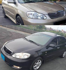 ครึ่ง Chrome สีดําด้านหน้ารถยนต์สําหรับ <span class=keywords><strong>Corolla</strong></span> <span class=keywords><strong>Altis</strong></span> <span class=keywords><strong>2003</strong></span> 2004 2005 2006 2007 กระจังหน้าอะไหล่รถยนต์ - Product Image 4