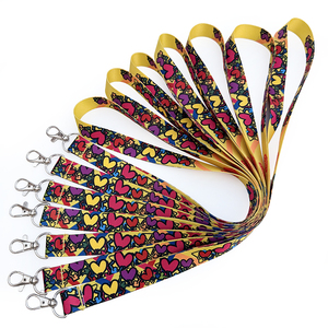 Cordón de Llavero Personalizado para Estudiantes Universitarios, de Poliéster Tejido, Impermeable, con Cierre de Seguridad Extraíble y Logotipo Personalizado - Product Image 5