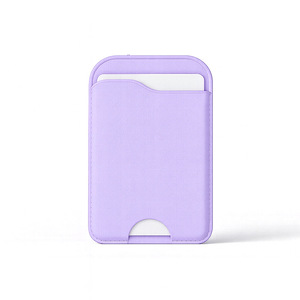 Porta Tarjetas Magnético Giratorio de Alta Gama con Espejo Plegable, Material PU, Estilo Simple, Regalo para 17pro - Product Image 6