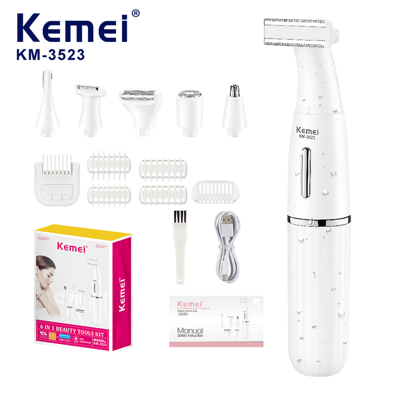 KEMEI KM 3523 6in1 Electric Face