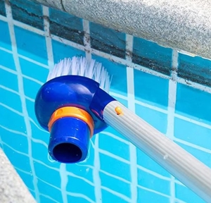 Alta calidad Blue Torrent Swim Pool Scrub Head Accesorio Limpiador de cerdas de plástico para piscinas de fibra de vidrio al aire libre - Product Image 5