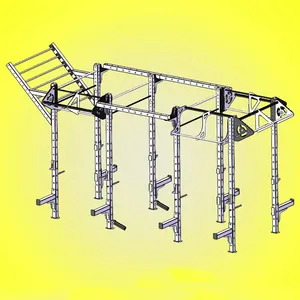 Alat Latihan Kekuatan Daya, Profesional, MND Hot Rig / Gym Rig, Pelatih Suspensi Multi Fungsi