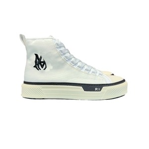 Chaussures vulcanisées à lacets pour hommes, style créateur haut de gamme, en toile, avec doublure en cuir véritable, fonction lumineuse, pour toutes les saisons, robustes, pour l'extérieur - Product Image 1