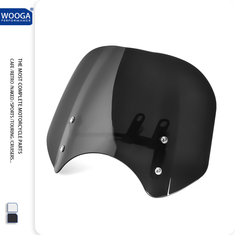 Motorcycle Windscreen Windshield Fly Screen Deflector Meter Visor Shield Fairing For HONDA REBEL CMX 250 300 500 2017-2021