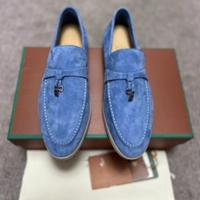 Chaussures Doudou de style nouveau, chaussures à enfiler, chaussures décontractées en cuir véritable, respirantes, légères, pour toutes les saisons