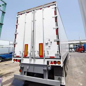 Semi-remorque frigorifique de haute qualité 40FT 45FT pour le transport de poisson et de produits alimentaires, camion frigorifique à vendre - Product Image 6