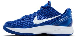 Zapatillas de Baloncesto para Niños Zoom ZK 6 GS Dodgers, Color Azul y Blanco, Suela de Goma, Parte Superior Sintética, Entresuela de EVA, Forro de Malla Transpirable para Verano - Product Image 1