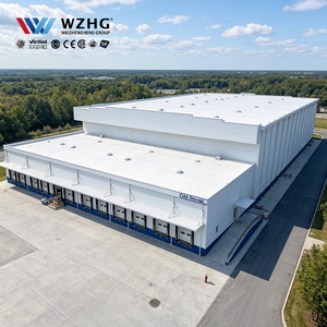 Industrial <b>Refrigeration</b> Warehouse Large Scale Q355b Steel Structure Engineering Solution 5000sqm Project Owner - Product Image 1