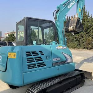 Excavadora de Cadenas Kobelco SK60 Usada de Buena Calidad, 6 Toneladas, Motor Yanmar Mini, Modelo 2024, Origen Japón - Product Image 2