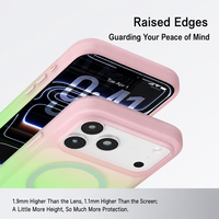 Coque de téléphone hybride PC TPU translucide givrée pour iPhone 18 Pro Max, antichoc, anti-traces de doigts, dos mat, vente en gros OEM