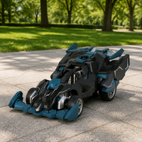 Voiture de course télécommandée WenYue SCG-002 RC 2.4G avec feux avant/arrière, accélération à un bouton, fonction Follow Me, portée de 50m, pour les 5 ans et plus, niveau expert