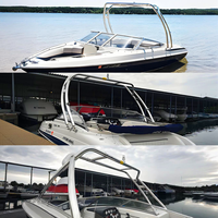 Cadres de tour de wakeboard personnalisés de navires Yachts en acier inoxydable Tours de wakeboard Cadres Services de traitement de pliage CNC