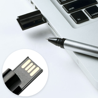 Text me-stylo usb 3 en 1 multifonction, support à mémoire de 2GB 4GB 8GB 16GB, lecteur Flash, porte-clé USB