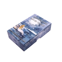 Ensemble de cartes d'affirmation imprimées personnalisées, petites cartes de Tarot de l'oracle égyptien avec guide, vente en gros