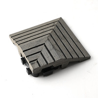 WPC Ineinandergreifende Rutschfeste Terrassendielen 30x30cm 11-teiliges Set Wasserdicht Feuerfest 3D Holzmaserung Quadratische Fliesen für Garten Pool Balkon