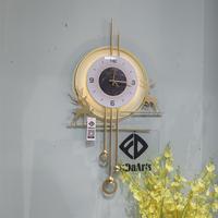 Jam Dinding Kalender Hitung Tahun Model Baru 85x45x5cm Langsung dari Pabrik Untuk Ruang Tamu, Pola Kotak Dekoratif