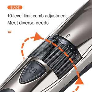 Tondeuse à cheveux professionnelle rechargeable pour hommes, qualité garantie, vente en gros, tondeuse à cheveux électrique réglable pour adultes - Product Image 4
