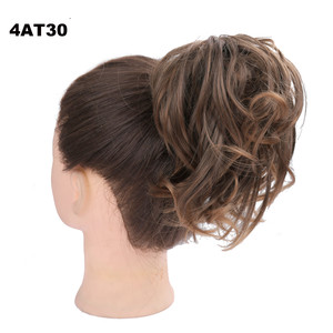 <span class=keywords><strong>Chignon</strong></span> élastique désordonné, queue de cheval synthétique, <span class=keywords><strong>chignon</strong></span> en forme d'anneau, <span class=keywords><strong>chignon</strong></span> bouclé pour filles, <span class=keywords><strong>chignon</strong></span> <span class=keywords><strong>avec</strong></span> élastique - Product Image 5