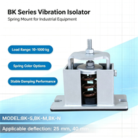 Isolateur de vibrations à ressort BK, flexible, industriel, pour ventilateurs, systèmes HVAC, pompes, compresseurs d'air, générateurs
