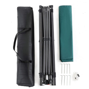 2025 idea de negocio logotipo personalizado publicidad promocional resistente aluminio al aire libre Pop up <span class=keywords><strong>Camper</strong></span> dosel tienda garajes toldos cocheras - Product Image 6