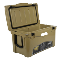 Glacière rigide isotherme 45L en LLDPE robuste et personnalisable, résistante aux UV, pour extérieur, avec maintien de la glace pendant 8 à 7 jours