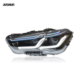 Jushun ชุดไฟหน้า LED สำหรับ BMW F48 X1 F49โปรเจคเตอร์ไบซีนอนแบบสองคิ้วสีฟ้า12V - Product Image 4