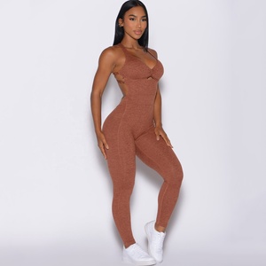<span class=keywords><strong>Tuta</strong></span> da Yoga <span class=keywords><strong>Leggera</strong></span> e ad Asciugatura Rapida per Donne - Jumpsuit Sportivo Elastico a Compressione Morbida - Product Image 3