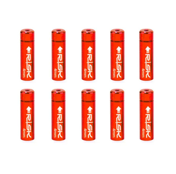 4 mm rouge/1 pièce