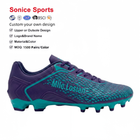 Chaussures de football américaines personnalisées, fournisseur du Fujian de chaussures de football américain, conception OEM de chaussures de football américaines