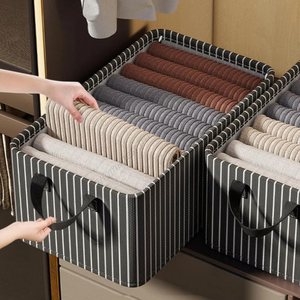 Caja de Almacenamiento Plegable de Tela Oxford para Ropa, Organizador de Hogar, Contenedor Plegable de Tela No Tejida, Venta al Por Mayor - Product Image 5