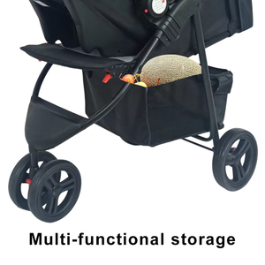 Venta al por mayor de China 3 ruedas Carrinho De <span class=keywords><strong>Bebe</strong></span> <span class=keywords><strong>Jogger</strong></span> una mano plegable 2 en 1 cochecito de bebé Walker Carrier - Product Image 6