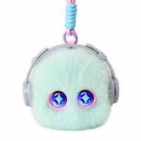 Jouet en peluche intelligent interactif parlant avec capteur tactile et yeux LED pour enfants