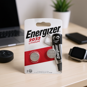 Batería de Litio Energizer CR2032 3V, Paquete de 2, Resistente a Niños - Product Image 3