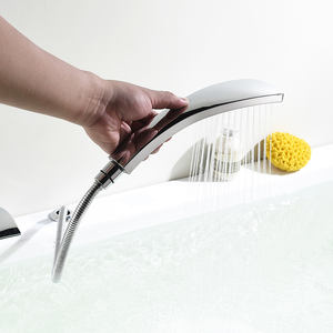 Robinet <span class=keywords><strong>de</strong></span> <span class=keywords><strong>douche</strong></span> à 3 trous <span class=keywords><strong>de</strong></span> Conversion chaude et froide, bec <span class=keywords><strong>de</strong></span> cascade monté sur le pont, baignoire, robinet <span class=keywords><strong>de</strong></span> <span class=keywords><strong>douche</strong></span>, Offre Spéciale - Product Image 4