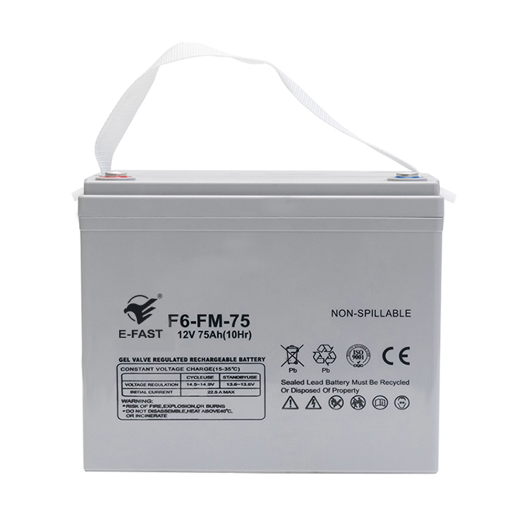 2024 New Products Cheap Price E-FAST 12V75AH Lead Acid <strong>Battery</strong> Energy Storage <strong>Lifepo4</strong> <strong>Solar</strong> <strong>Battery</strong>