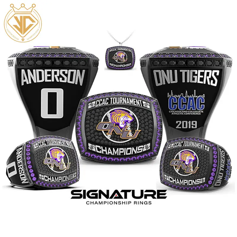 Custom Sports Florida Gators Pittsburgh Championship Ring personalizzato Football Basketball Softball Rugby Hockey Championship Ring