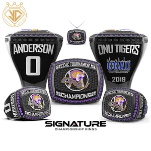 Custom Sports Florida Gators Pittsburgh Championship Ring Customized Football Basketball Softball Rugby Hockey Championship Ring