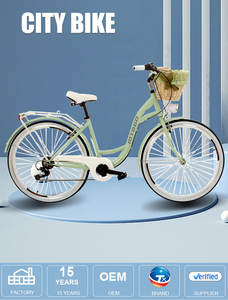 Bicicletta <span class=keywords><strong>da</strong></span> Città Classica <span class=keywords><strong>da</strong></span> <span class=keywords><strong>Donna</strong></span> a 7 Velocità di Fabbricazione Cinese con Cestino / Bici Retrò <span class=keywords><strong>da</strong></span> <span class=keywords><strong>Donna</strong></span> per Adulti OEM <span class=keywords><strong>da</strong></span> Condivisione - Product Image 6