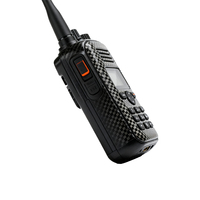 Talkie-walkie en fibre de carbone résistant aux intempéries, anti-interférence, appareil de communication portable pour l'extérieur, certifié CE